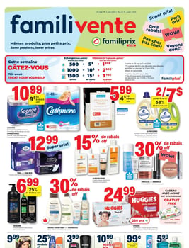 Circulaire Familiprix - Extra Circulaire Familiprix - Extra